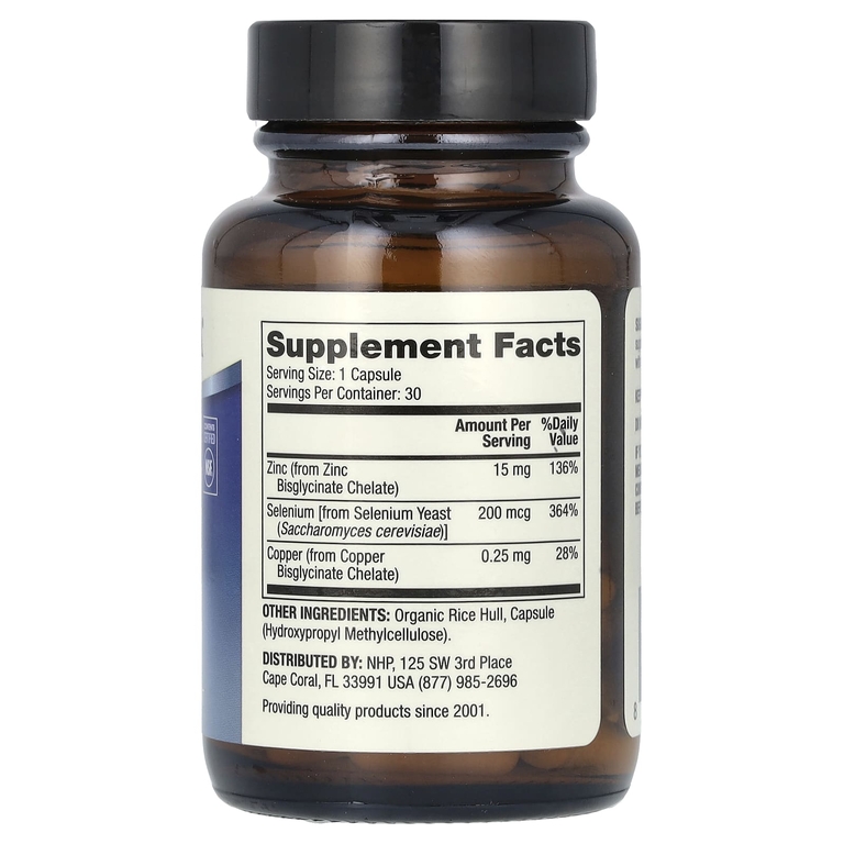 Dr. Mercola, цинк и селен, 30 капсул (Товар снят с продажи) 