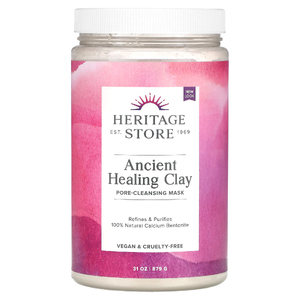 Heritage Store, глиняная маска для очищения пор, 879 г (31 унция)