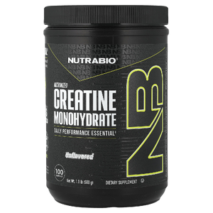 NutraBio, микронизированный моногидрат креатина, 500 г (1,1 фунта)