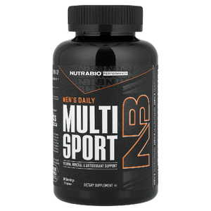 NutraBio, мультивитаминная добавка для мужчин, ведущих активный образ жизни, 120 капсул