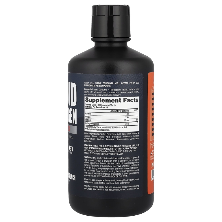 ProSupps, аминокислоты + пептиды коллагена, со вкусом цитрусового пунша, 960 мл (32 жидк. унции)