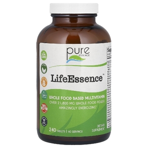 Pure Essence, мультивитамины из цельных продуктов, 240 таблеток