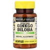 Mason Natural, цельное растение гинкго билоба, 60 капсул (125 мг в 1 капсуле)