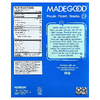 MadeGood, Органические хрустящие квадраты, ваниль, 6 батончиков, 22 г (0,78 унции)