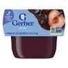 Gerber, детское питание, со вкусом чернослива, 2 шт. по 56 г (2 унции)