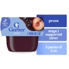 Gerber, детское питание, со вкусом чернослива, 2 шт. по 56 г (2 унции)