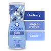 Gerber, злаковые подушечки, для малышей от 8 месяцев, голубика, 42 г (1,48 унции)