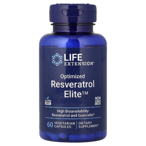 Life Extension, оптимизированный ресвератрол, 60 вегетарианских капсул