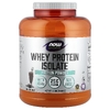 NOW Foods, Спорт, изолят сывороточного протеина, со вкусом кремового шоколада, 2268 г (5 фунта)