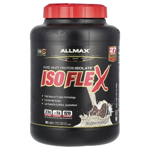 ALLMAX, изолят сывороточного протеина, печенье и сливки, 2,27 кг (5 фунтов)