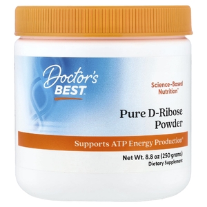 Doctor's Best, чистая D-рибоза в порошке, 250 г (8,8 унции)
