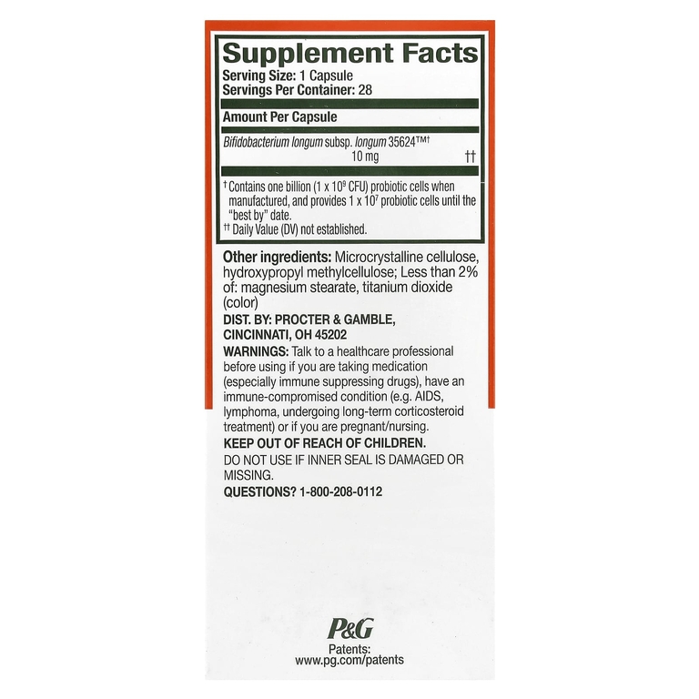 Align Probiotics, 24/7 поддержка пищеварения, добавка с пробиотиками, 28 капсул