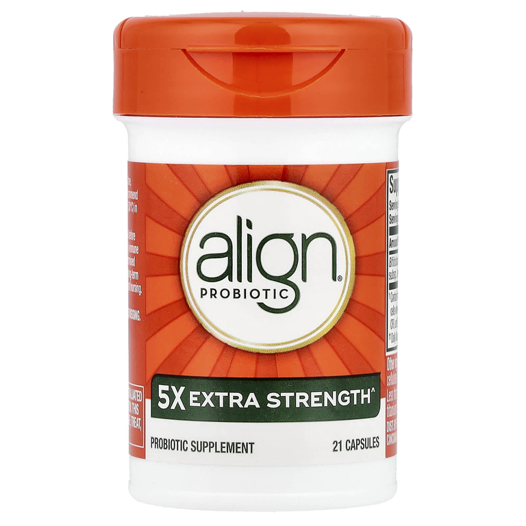 Align Probiotics, пробиотик, 21 капсула (50 мг в 1 капсуле)
