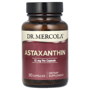 Dr. Mercola, астаксантин, 12 мг, 30 капсул