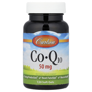 Carlson, коэнзим Q10, 50 мг, 120 капсул