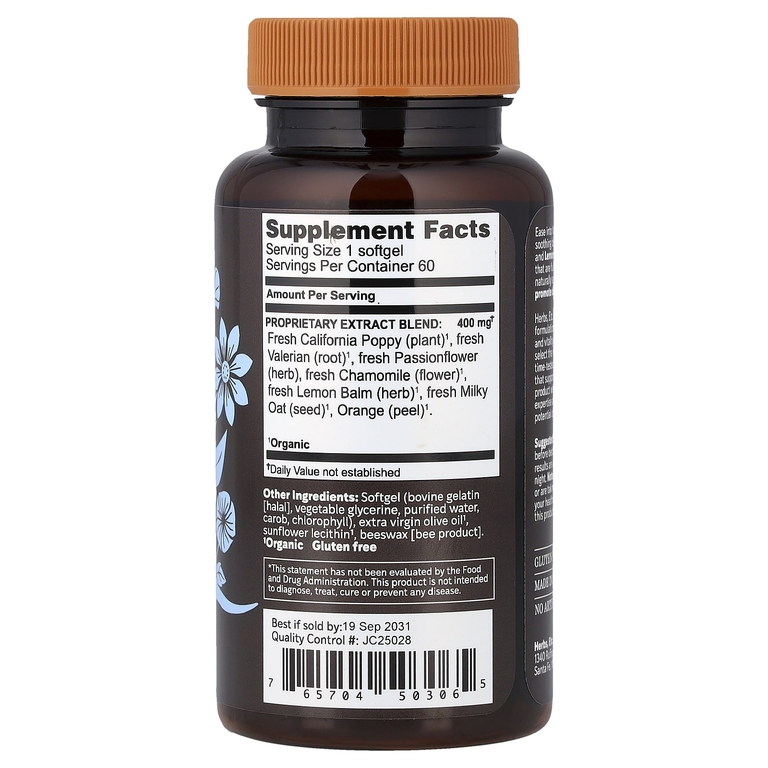 Herbs Etc., Deep Sleep®, 60 капсул (400 мг в каждой)
