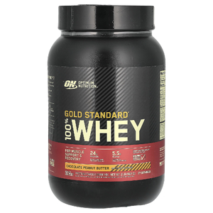 Optimum Nutrition, сывороточный протеин, со вкусом шоколада и арахисовой пасты, 907 г (2 фунта)