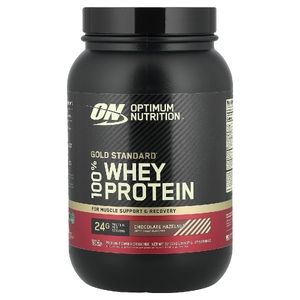 Optimum Nutrition, сывороточный протеин, со вкусом фундука в шоколаде, 907 г (2 фунта)