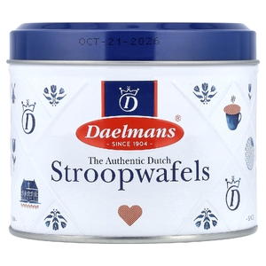 Daelmans, Стровафли, подарочный набор, карамель, 8 шт., 8,11 унций (230 г)