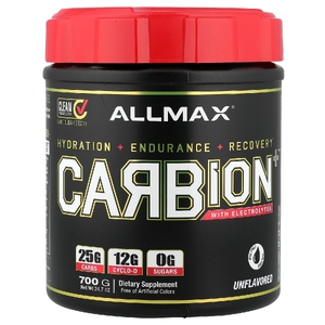 ALLMAX, CARBION+™  с электролитами, без добавок, 700 г (24,7 унции)