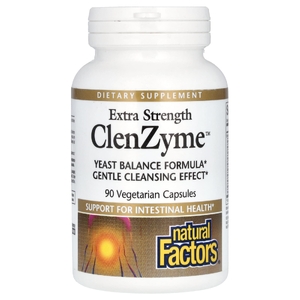 Natural Factors, ClenZyme, 90 вегетарианских капсул (Товар снят с продажи) 