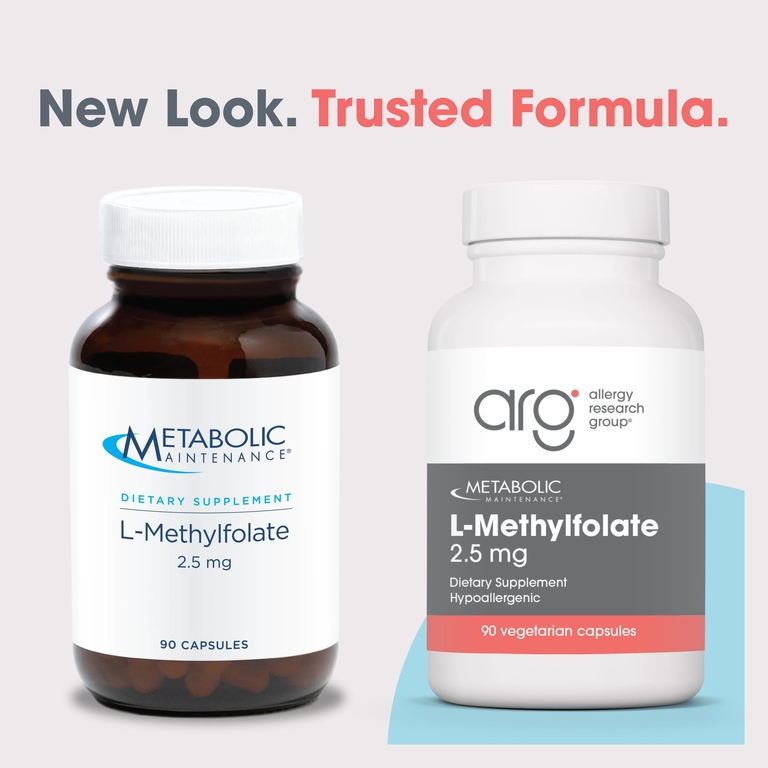 Metabolic Maintenance, L-метилфолат, 90 вегетарианских капсул