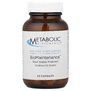 Metabolic Maintenance, BioMaintenance™, пробиотик длительного хранения, 60 капсул