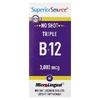 Superior Source, Triple B-12, 3000 мкг, 60 быстрорастворимых таблеток MicroLingual