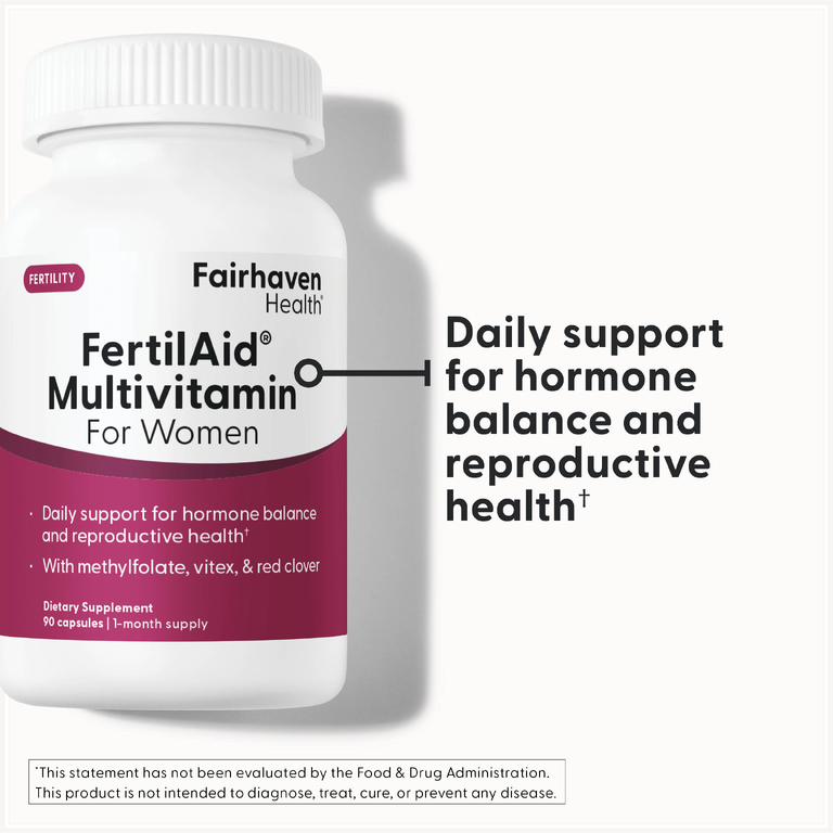 Fairhaven Health, формула для репродуктивного здоровья FertilAid® для женщин, 90 капсул