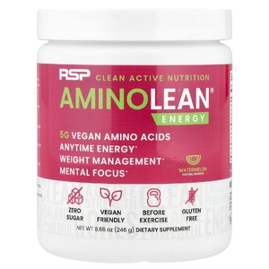 RSP Nutrition, AminoLean® Energy, со вкусом арбуза, 246 г (8,68 унции)