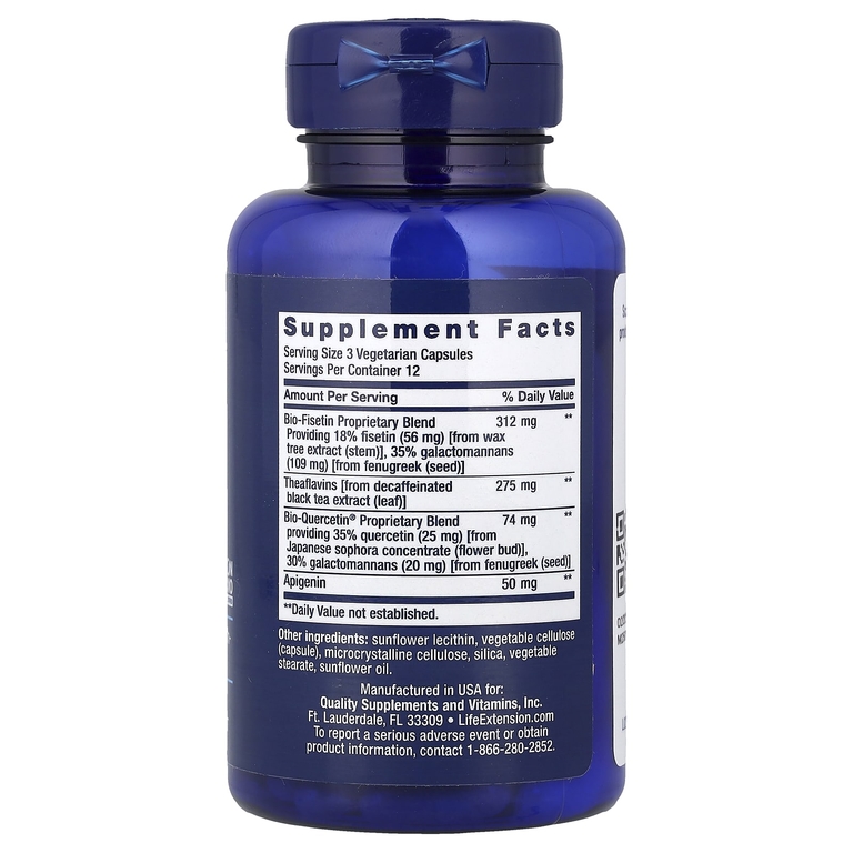 Life Extension, Senolytic Activator®, 36 вегетарианских капсул