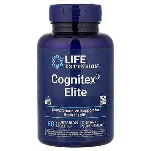 Life Extension, Cognitex® Elite, 60 вегетарианских таблеток