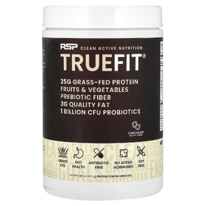 RSP Nutrition, TrueFit, сывороточный протеиновый коктейль из экологически чистых ингредиентов, шоколад, 940 г (2 фунта)