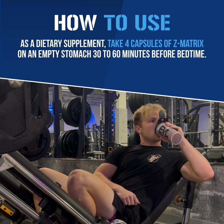 EVLution Nutrition, Z-Matrix®, комплекс для восстановления и сна, 240 капсул
