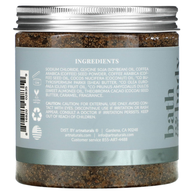 artnaturals, Скраб с кофе арабика, 567 г (20 унций)