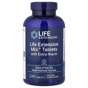 Life Extension, Смесь с ниацином Extra, 240 таблеток