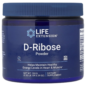 Life Extension, D-рибоза в порошке, 150 г (5,29 унции)