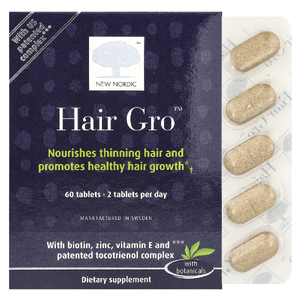 New Nordic, Hair Gro, 60 капсул