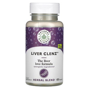 Natural Balance, Liver Clenz, 60 растительных капсул (Товар снят с продажи) 