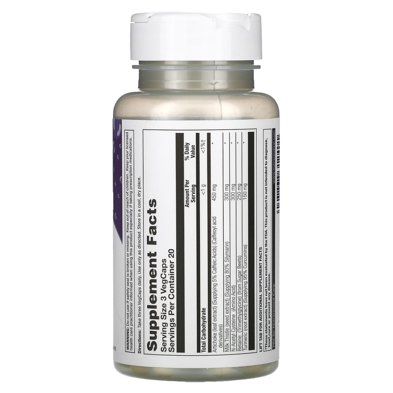 Natural Balance, Liver Clenz, 60 растительных капсул (Товар снят с продажи) 