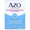 AZO, Complete Feminine Balance, пробиотик для ежедневного приёма, 5 млрд КОЕ, 30 капсул для приёма один раз в день