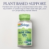 Solaray, True Herbs, гель из алоэ вера, 100 капсул VegCap