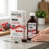 NaturesPlus, жидкое железо и необходимые питательные вещества, ягодный вкус, 250 мл (8,5 жидк. унции)