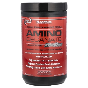 MuscleMeds, аминодеканат, фруктовый пунш, 381 г (13,4 унции)