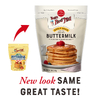 Bob's Red Mill, Пахтовая смесь для блинчиков и вафель, цельносмолотая, 680 г