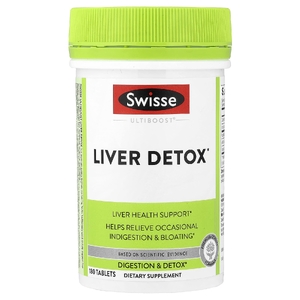 Swisse, Ultiboost® для детокс печени, 180 таблеток