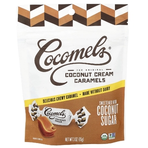 Cocomels, Coconut Cream Caramels, кокосовый сахар, 85 г (3 унции) (Товар снят с продажи) 