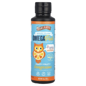Barlean's, Serious Delicious Omega Pals, Фруктовый вкус мандарина и мандарина, 8 унций (227 г)
