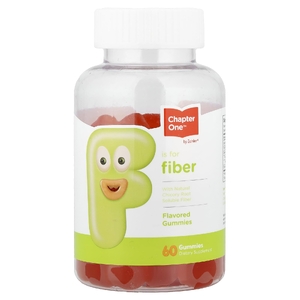 Chapter One, F Is for Fiber, клетчатка, жевательные мармеладки, 60 шт.