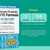 Natural Factors, Ultimate Probiotic, формула 24/12, 60 вегетарианских капсул